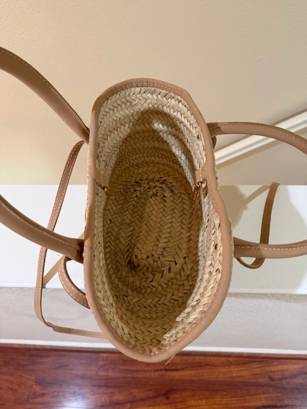 Jacquemus - Mini beach basket bag - Light Brown - Picture 6 of 8